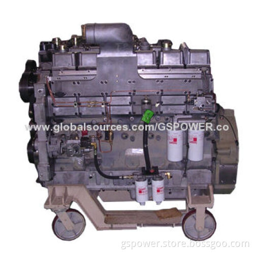Turbocharged, water-air after-cooler diesel engine